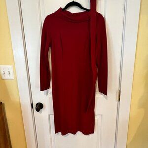 Talbots Red Dress Size 6